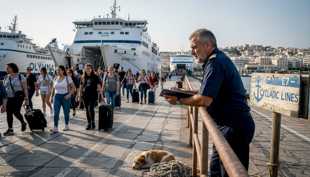 Skanje po grških otokih: Pristanišča, poti in skriti biseri